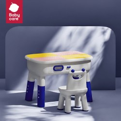 babycare 多功能积木桌大颗粒儿童玩具桌益智玩具儿童