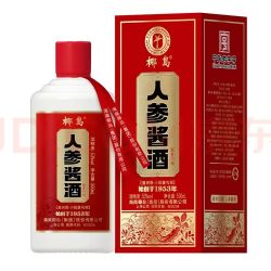 椰岛 人参酱酒 53度酱香型白酒基酒 500ml 礼盒装