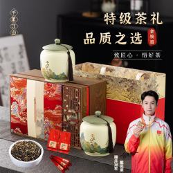 江萃 金骏眉红茶武夷山特级250g礼盒装独立小袋商务送礼高端茶叶