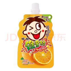 旺旺 维多粒果冻爽150g 可吸果冻 粒粒橙150g