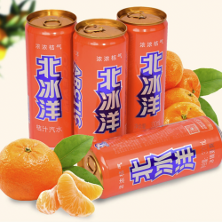 北冰洋 桔汁汽水330ml*24罐