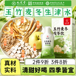 九芝堂 玉竹麦冬茯苓饮百合雪梨水生津水滋泡润养生 240ml