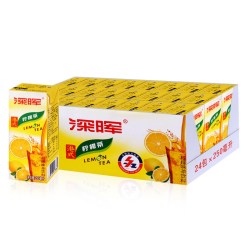 深晖 柠檬茶饮料柠檬水果味饮料整箱24盒