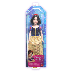 Barbie 女孩娃娃生日礼物过家家玩具-闪亮公主系列之白雪公主HLW08