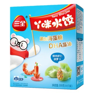 88VIP：三全 河南郑州 儿童水饺馄饨 1盒