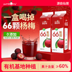 yumberry 扬百利 浙江仙居杨梅汁 1L*2瓶
