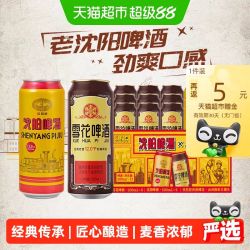 雪花 老雪混装啤酒 500ml*15听