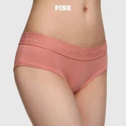 维密 PINK 抗菌Logo中腰内裤