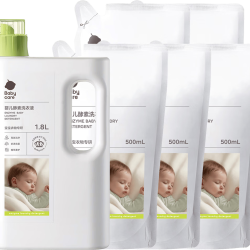 babycare 婴儿洗衣液无酒精宝宝专用儿童新生儿酵素去污除菌清洁剂（4.3L）