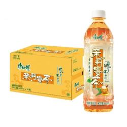 康师傅 冰糖雪梨茉莉蜜梨汁饮料茉莉花茶饮料整箱装 500ml 热门商品 茉莉蜜茶500毫升 4瓶