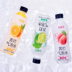 妙趣友 0糖0脂0卡苏打气泡水360ml 白桃青柠香橙多口味果味饮料 白桃味 360mL*6瓶