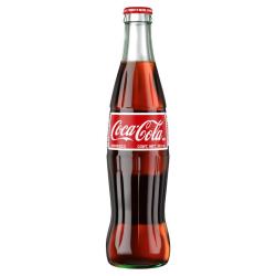 可口可乐 墨西哥玻璃瓶 蔗糖可乐 355ml