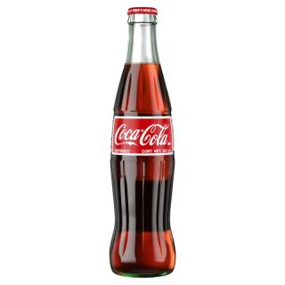 可口可乐 墨西哥玻璃瓶 蔗糖可乐 355ml