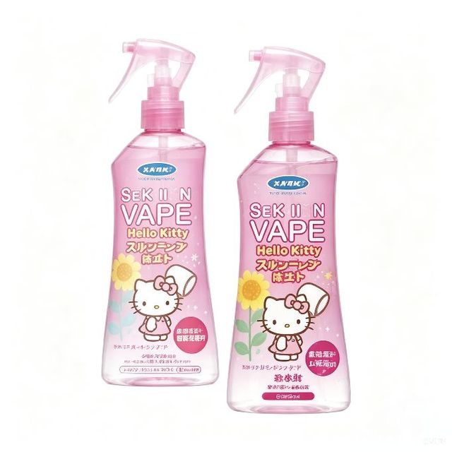 未来 日本进口驱蚊液 HelloKitty联名蜜桃味200ml*2瓶