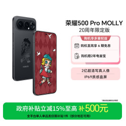 荣耀 500 Pro MOLLY 20周年限定版 手机2亿超清写真人像 DR