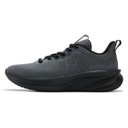 361° Q弹超系列 黑武士 男款超轻透气减震跑鞋 672412224