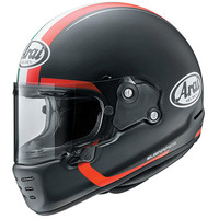 Arai 日本进口RAPIDE-NEO头盔复古巡航全盔头盔 三色旗红 L(59-60CM)
