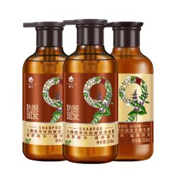 蜂花 防脱固发洗发水九樽植萃洗发露358ml*3