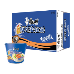 康师傅 鲜虾鱼板面