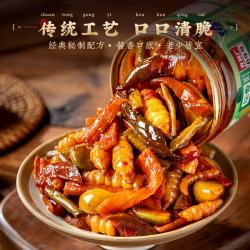 方砖厂69号 酱香八宝菜罐装下饭小菜什锦菜咸菜东北酱八宝甜酱腌菜300g