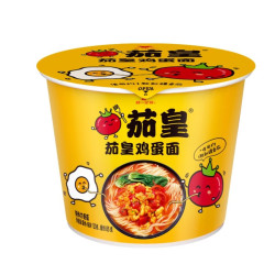 统一 茄皇番茄鸡蛋面 120g 桶装方便面