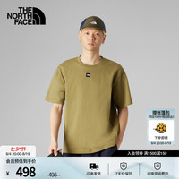 北面 UE设计师款情侣款短袖T恤重磅纯棉城市户外休闲宽松26春夏新品