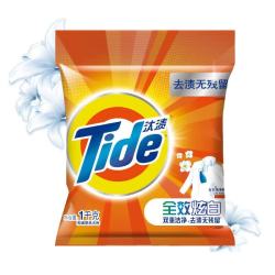 汰渍 柠檬清新净 全效炫白洗衣粉1KG