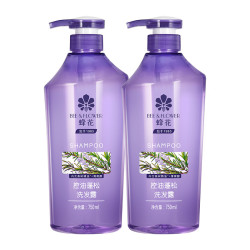 蜂花 控油蓬松洗发水舒缓止痒保湿不干750ml*2