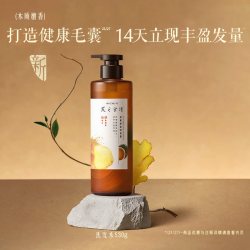 发之食谱 防脱精华姜根茶强韧防断洗发水侧柏叶任选