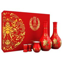 红花郎 郎酒 红花郎10 53%vol 酱香型白酒需要3人团