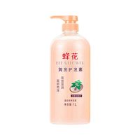 蜂花 护发素滋润保湿顺滑护发干枯毛糙受损首乌植物精华大容量1L