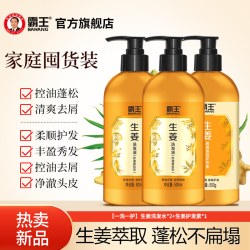 霸王 生姜洗发水控油去屑止痒蓬松强韧发根滋养头皮洗发露洗头水