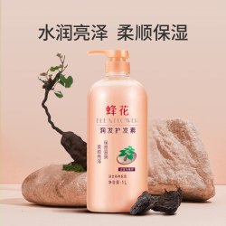 蜂花 护发素含首乌精华柔顺顺滑滋养改善毛躁干枯秀发润发乳1瓶