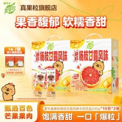 蒙牛 真果粒杨枝甘露牛奶饮品 240g*10包