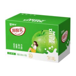 蒙牛 酸酸乳 原味草莓味 200ml*12