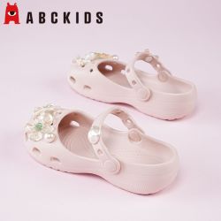 ABCKIDS 儿童芭蕾洞洞鞋夏季女孩防滑凉鞋百搭亲子玛丽珍女童拖鞋