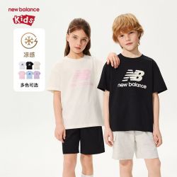 new balance nb童装男女童26年夏简约印花T恤ND7EG62013
