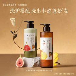 发之食谱 洗发水无花果茶柚玫瑰控油蓬松修护任选