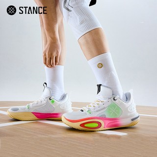 STANCE 斯坦斯 毛巾底透气 中筒运动袜