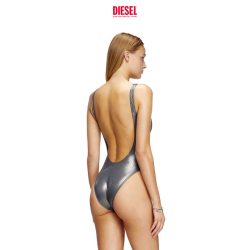 DIESEL [礼物][季末甄选]DIESEL女士SUPER LOGO时尚泳衣A174580AFBB