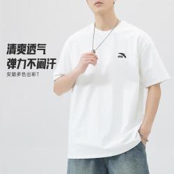 安踏 适用人群针织短袖T恤