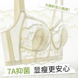 润微 女士轻薄聚拢蕾丝内衣 调整型文胸