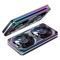 乔思伯 XA-240WR 白色反叶12CM*2 机箱风扇