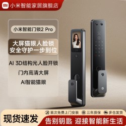 小米 XMZNMS09LK 智能门锁2 Pro 黑色