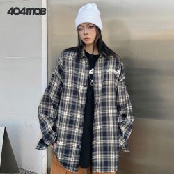 404MOBGANG 潮流 长袖衬衫