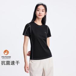 拓路者 女士短袖跑步衫 户外体恤