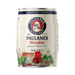 保拉纳 德国精酿paulaner保拉纳柏龙小麦/黑啤酒5L桶装 原装进口柏龙啤酒
