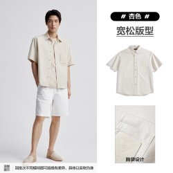 太平鸟 男士衬衫 B1CJE2423
