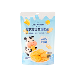 1号会员店 高钙高蛋白烤奶酪(黑芝麻味) 120g