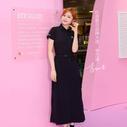 比音勒芬 夏季新款时尚户外休闲工装风轻量直筒半身裙中长裙女